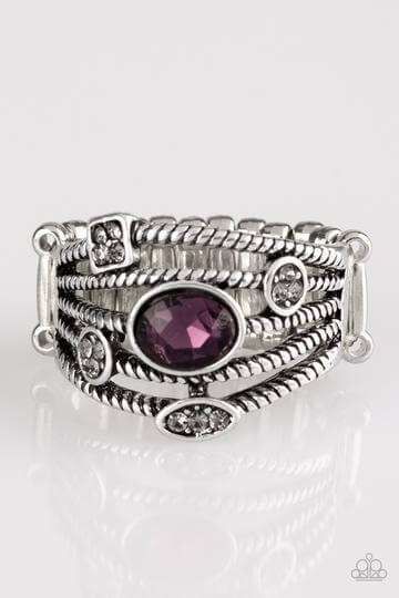 Cosmic Combo - Purple Ring - Princess Glam Shop