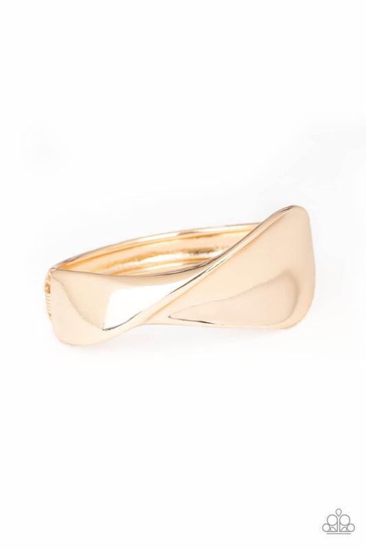 Retro Reflections - Gold Bracelet - Princess Glam Shop