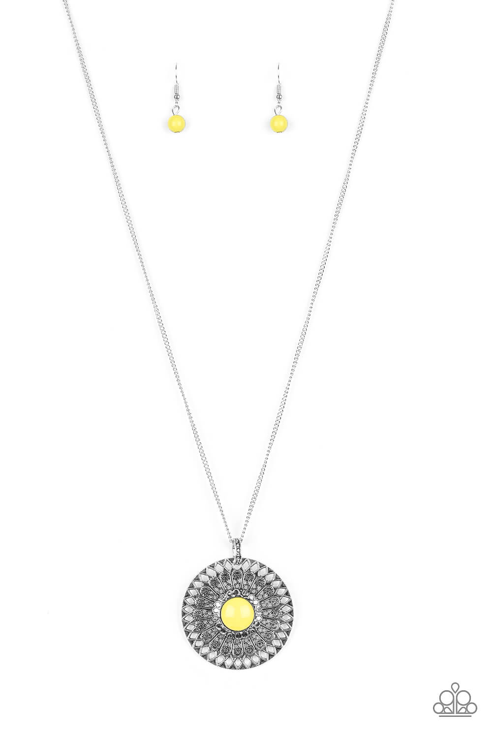 So Solar - Yellow Necklace Set - Princess Glam Shop