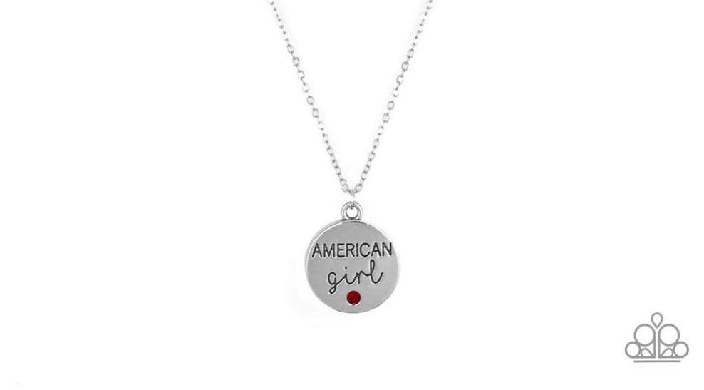 American Girl - Red Rhinestone Necklace Set - Princess Glam Shop