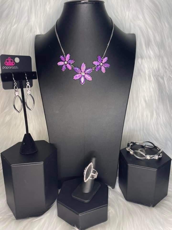 Glimpses of Malibu - Purple Complete Trend Blend June 2022 Fashion Fix Exclusive Set - Princess Glam Shop