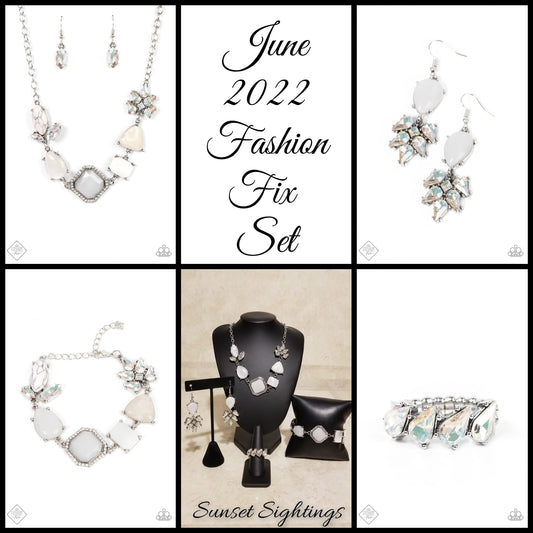 Sunset Sightings - White Stone Complete Trend Blend June 2022 Fashion Fix Exclusive