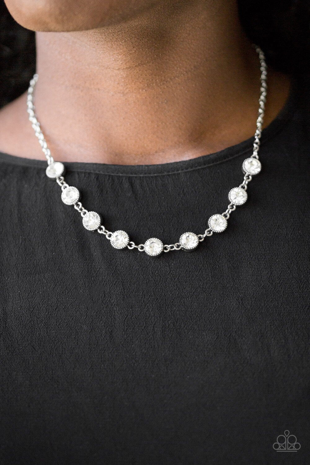 Starlit Socials - Silver Necklace Set - Princess Glam Shop