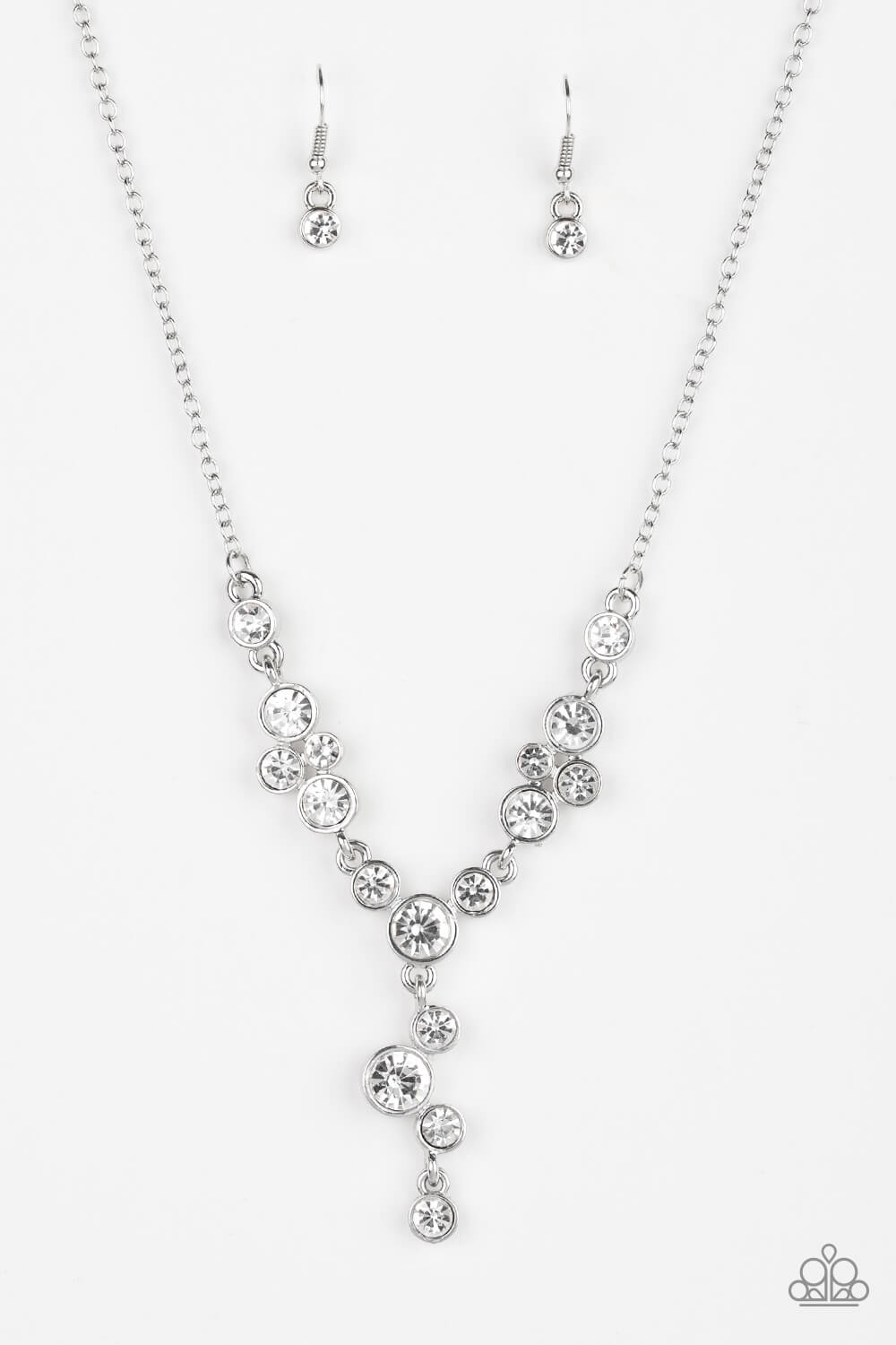 Five-Star Starlet - White Necklace Set - Princess Glam Shop