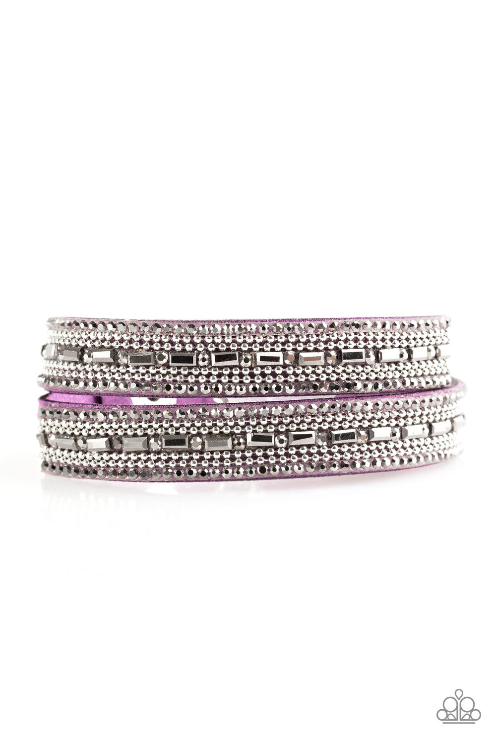 Shimmer and Sass - Purple Bracelet - Princess Glam Shop