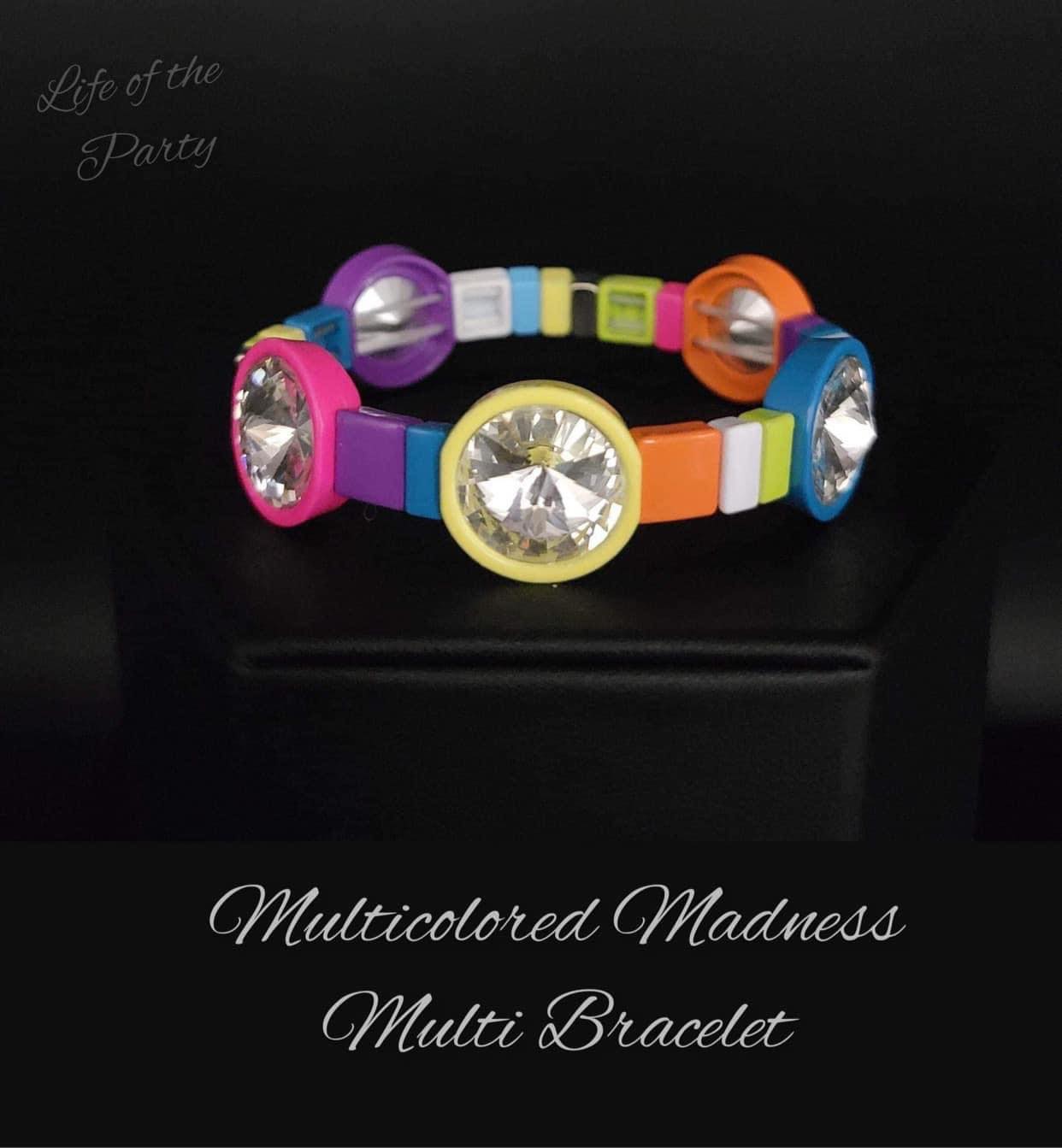 Multicolored Madness - Multi Bracelet March 2023 Life of the Party Exclusive