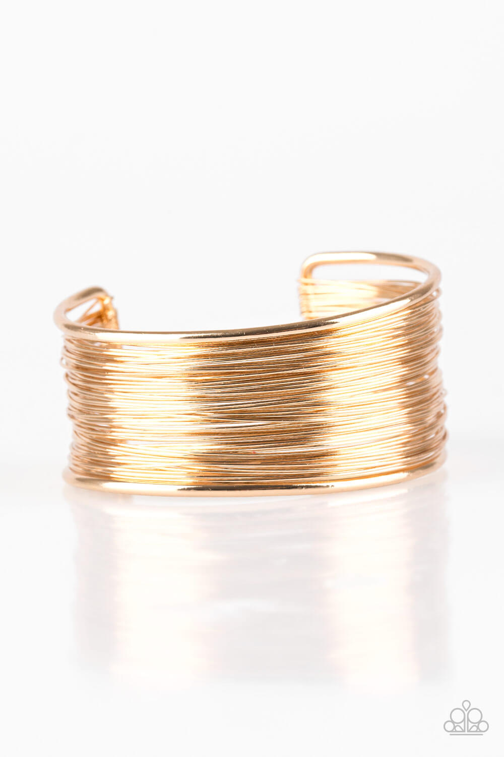 Wire Warrior - Gold Cuff Bracelet - Princess Glam Shop