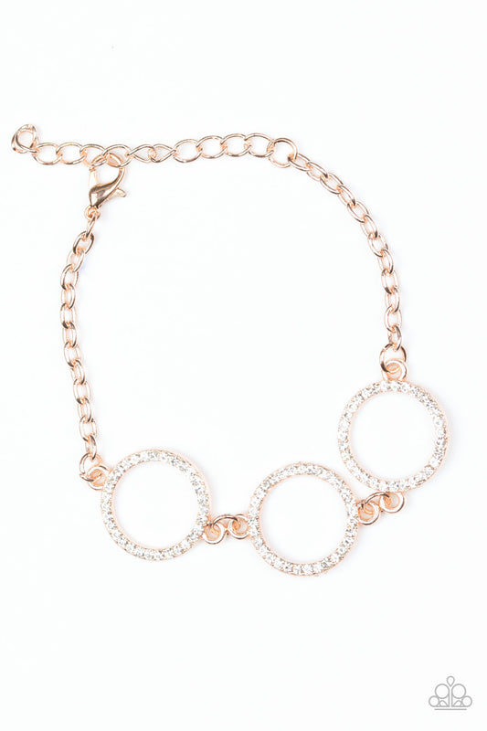 Dress The Part - Rose Gold Bracelet - Princess Glam Shop