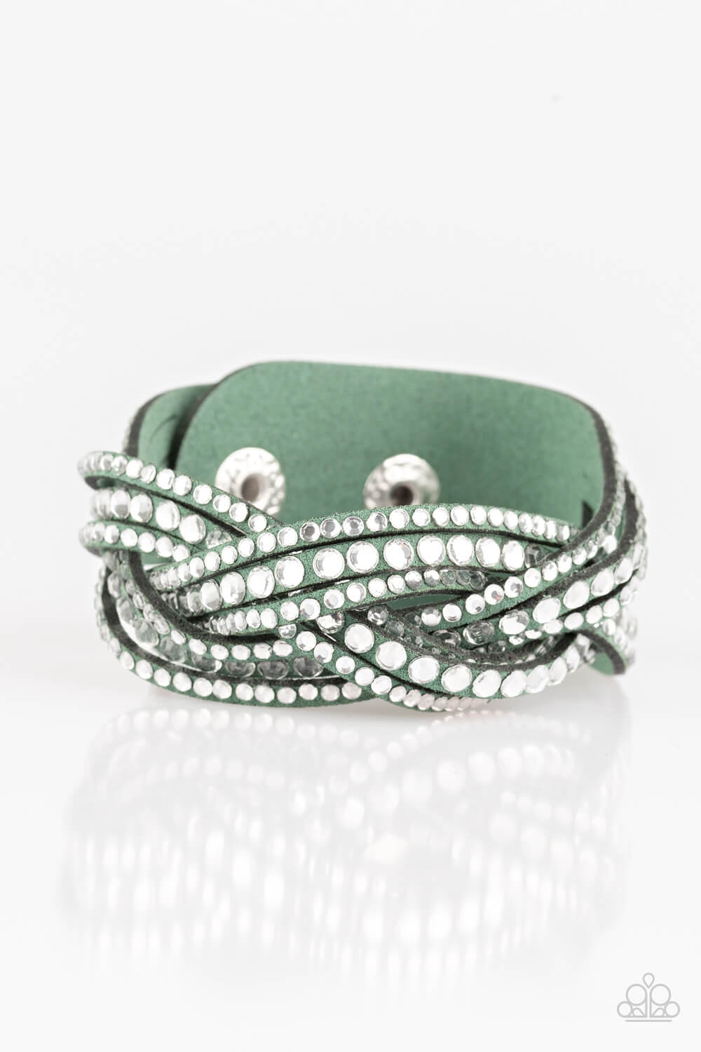 Bring On The Bling - Green Bracelet - Princess Glam Shop