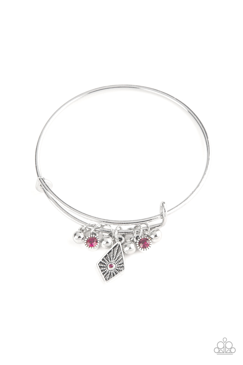 Treasure Charms - Pink Bracelet - Princess Glam Shop
