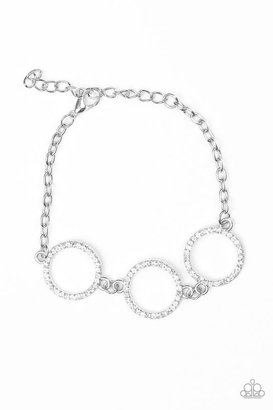 Dress The Part - White Bracelet - Princess Glam Shop