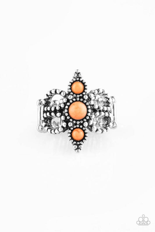 Outback Oasis Orange Stone Ring - Princess Glam Shop