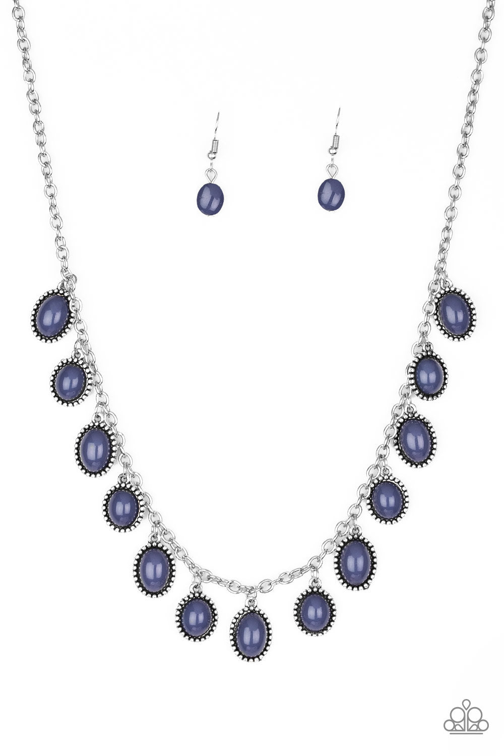 Make Some ROAM! - Blue Necklace Set - Princess Glam Shop