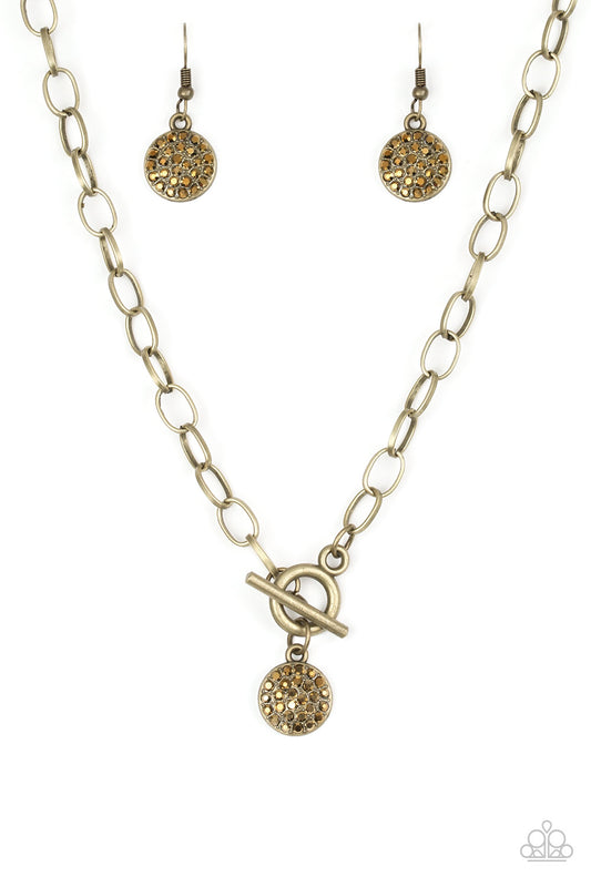 Sorority Sisters - Brass Necklace Set - Princess Glam Shop