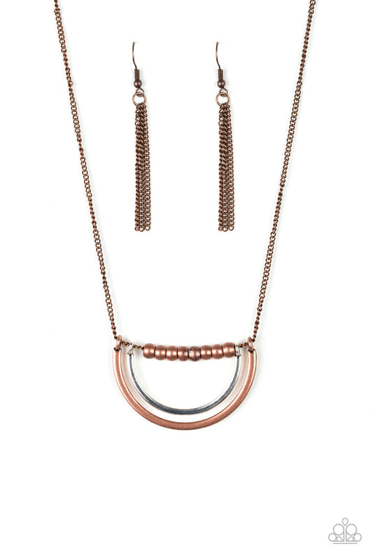 Artificial Arches - Copper Necklace Set - Princess Glam Shop