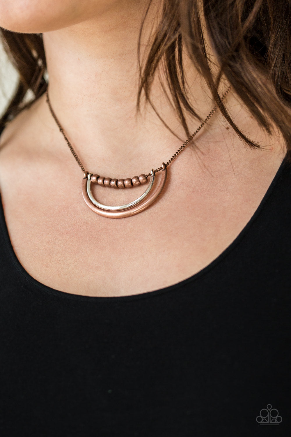 Artificial Arches - Copper Necklace Set - Princess Glam Shop
