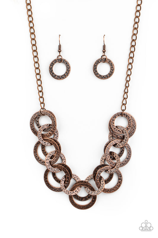 Treasure Tease - Copper Necklace - Princess Glam Shop