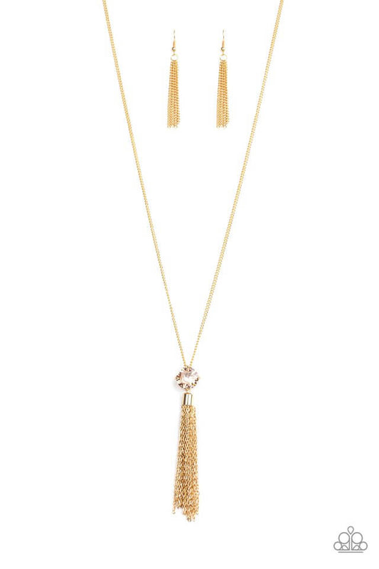 Five Alarm Firework - Gold Necklace Set - Princess Glam Shop