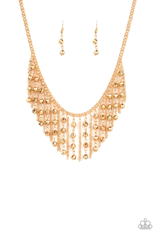 Rebel Remix - Gold Necklace Set - Princess Glam Shop