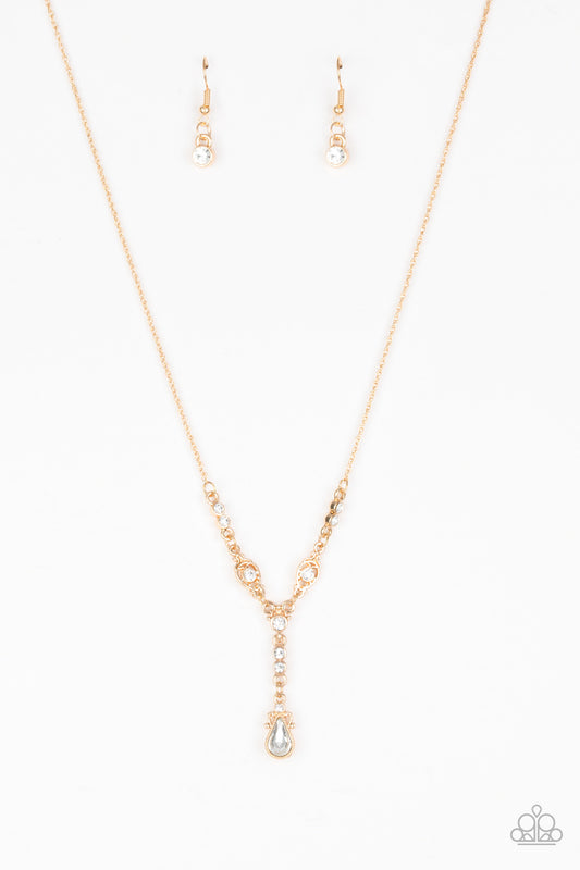 Diva Dazzle - Gold Necklace Set - Princess Glam Shop