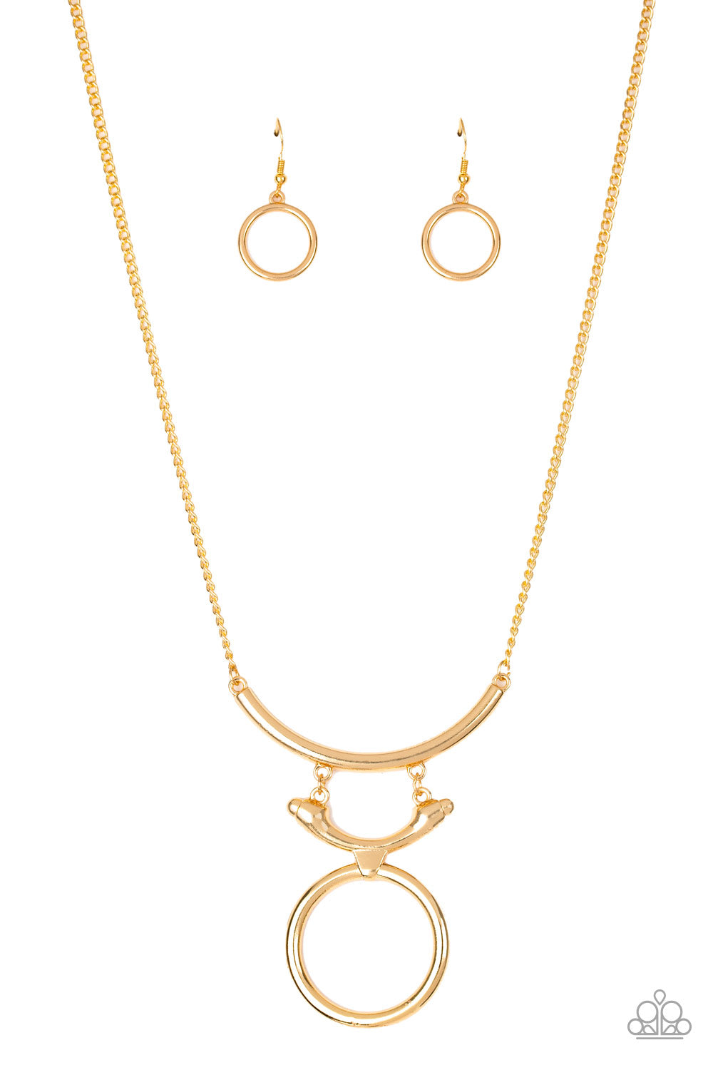 Walk Like An Egyptian - Gold Necklace Set - Princess Glam Shop