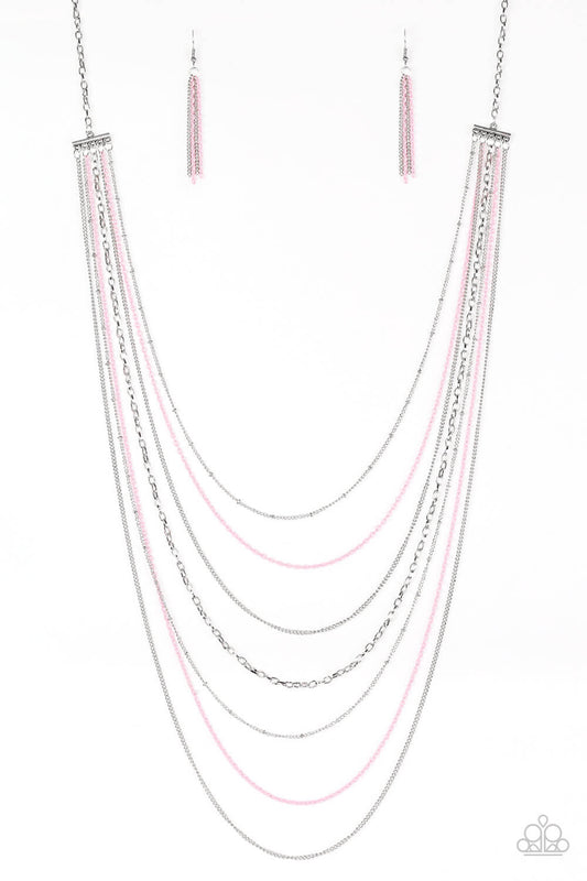 Radical Rainbows - Pink Necklace Set - Princess Glam Shop