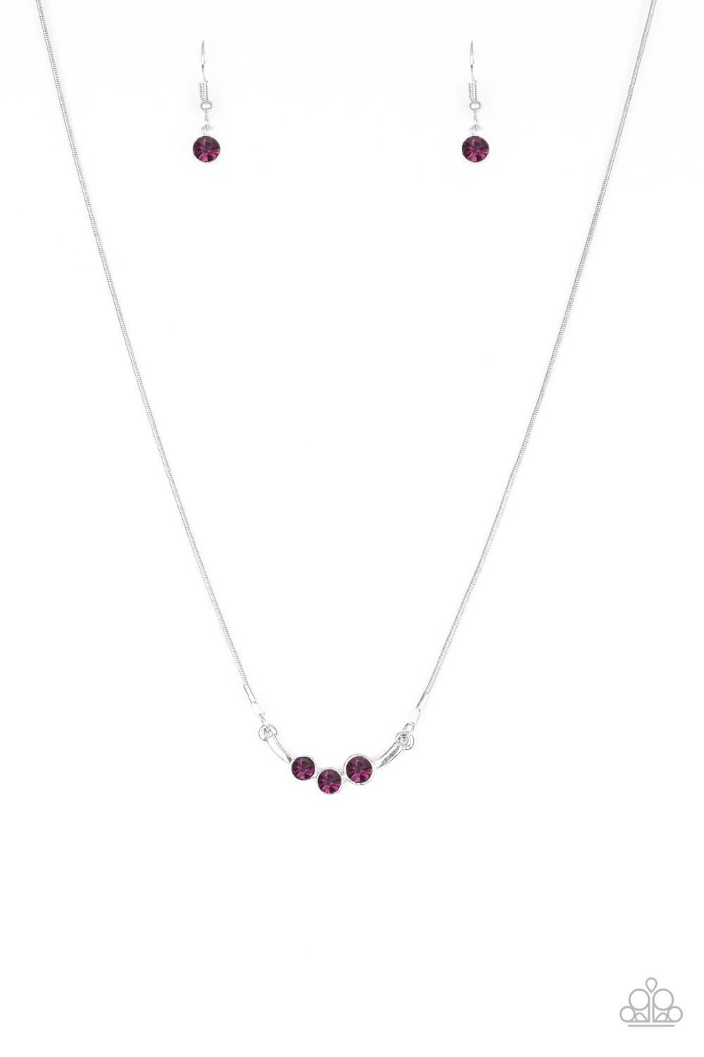 Sparkling Stargazer - Purple Necklace Set - Princess Glam Shop