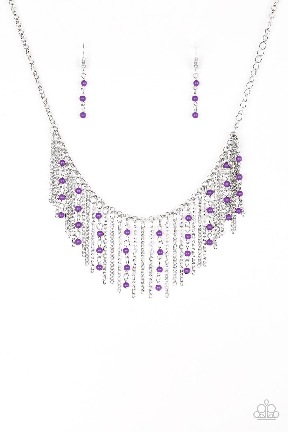 Harlem Hideaway - Purple Necklace Set - Princess Glam Shop
