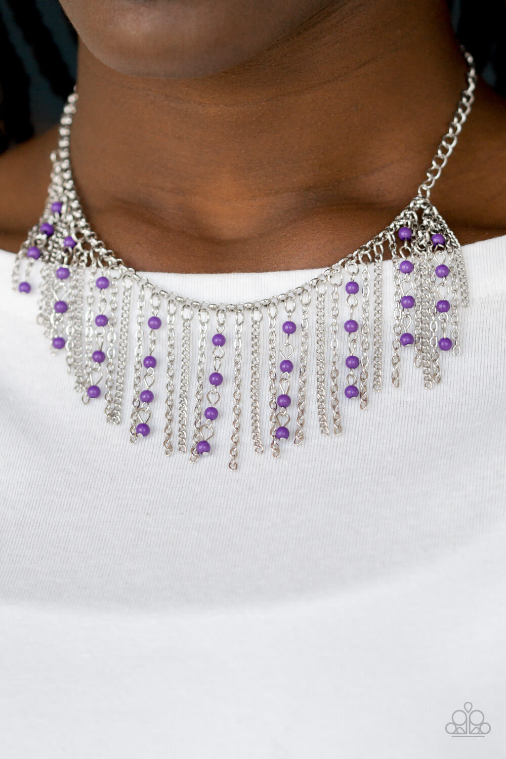 Harlem Hideaway - Purple Necklace Set - Princess Glam Shop