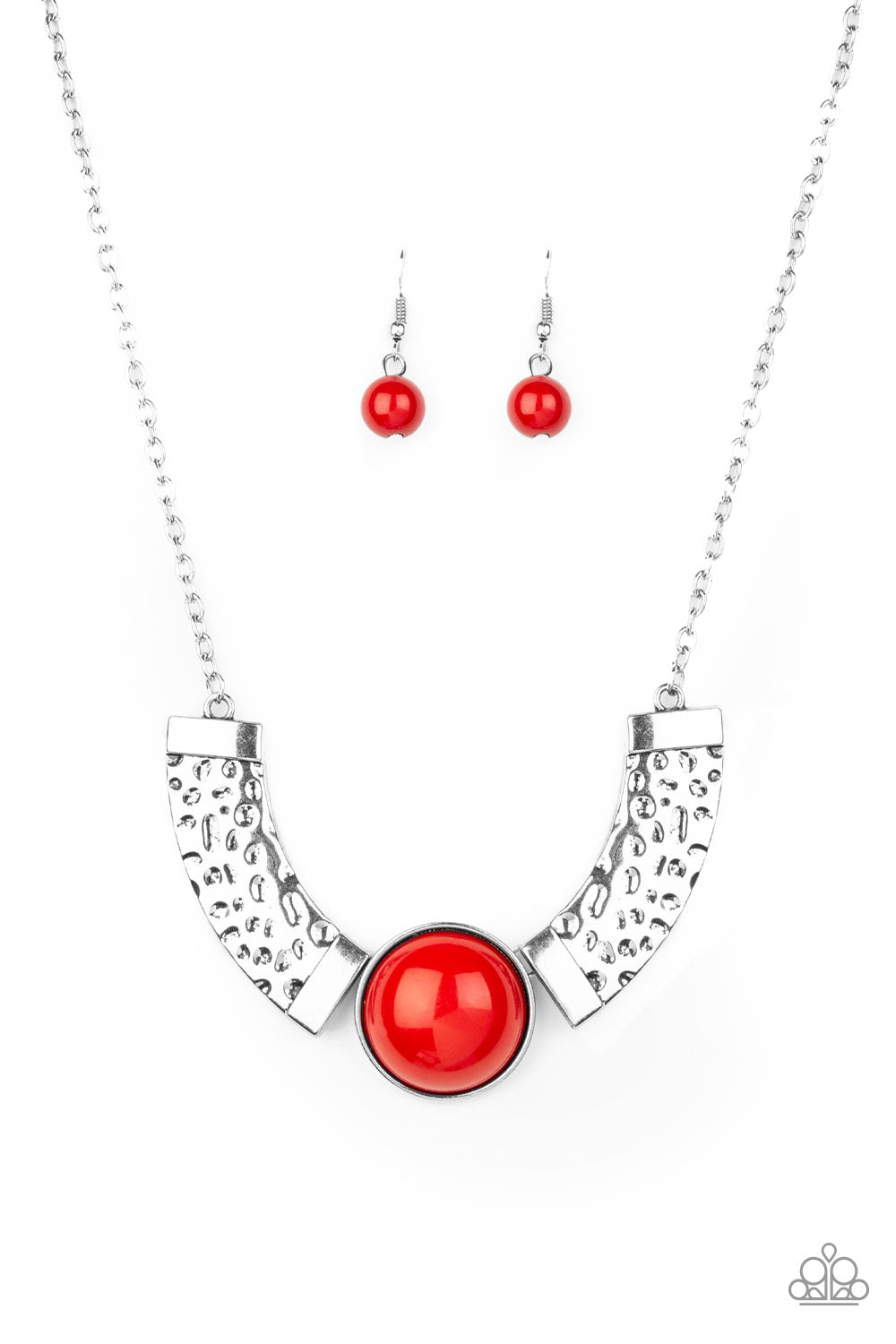 Egyptian Spell - Red Necklace Set - Princess Glam Shop