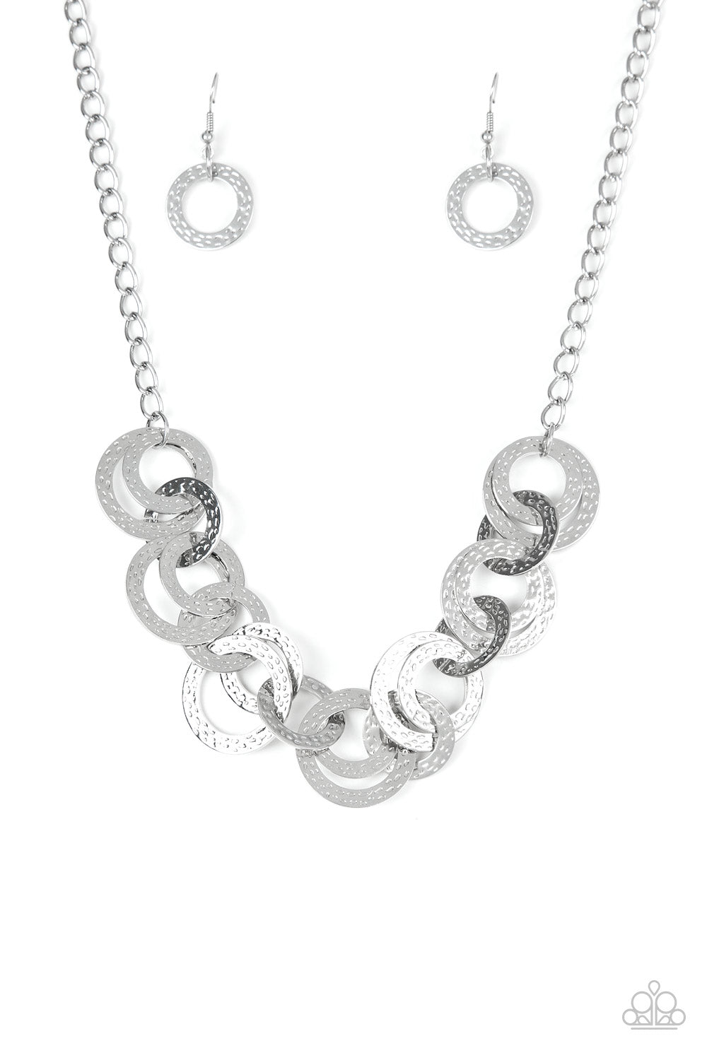 Treasure Tease - Silver Necklace Set - Princess Glam Shop