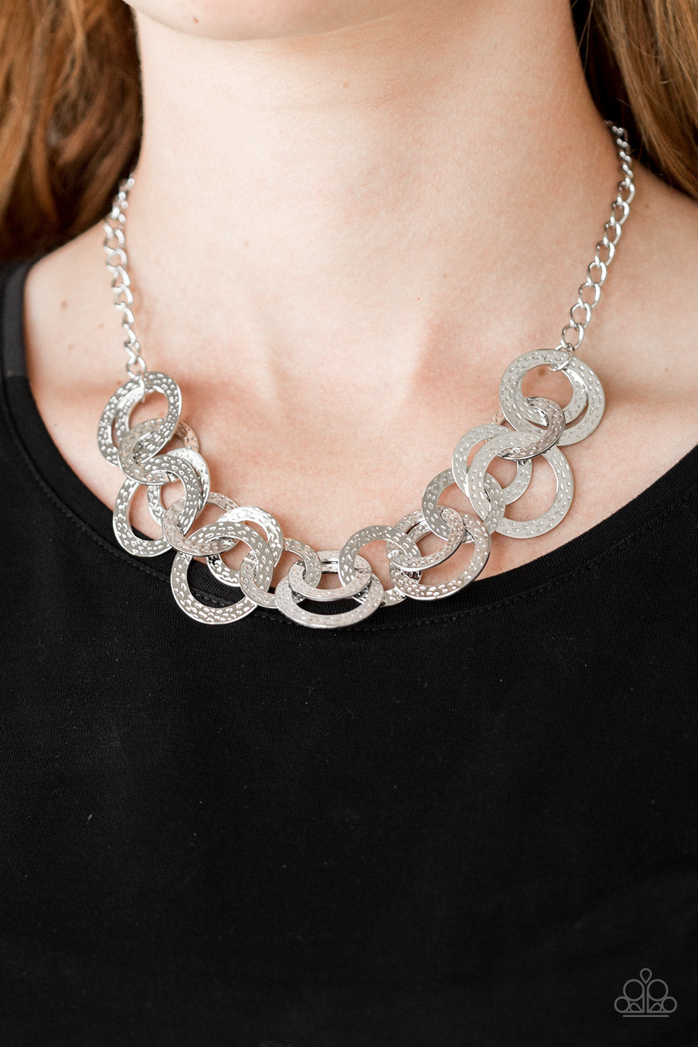 Treasure Tease - Silver Necklace Set - Princess Glam Shop