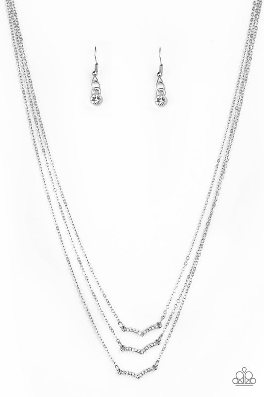 Pretty Petite - White Necklace Set - Princess Glam Shop