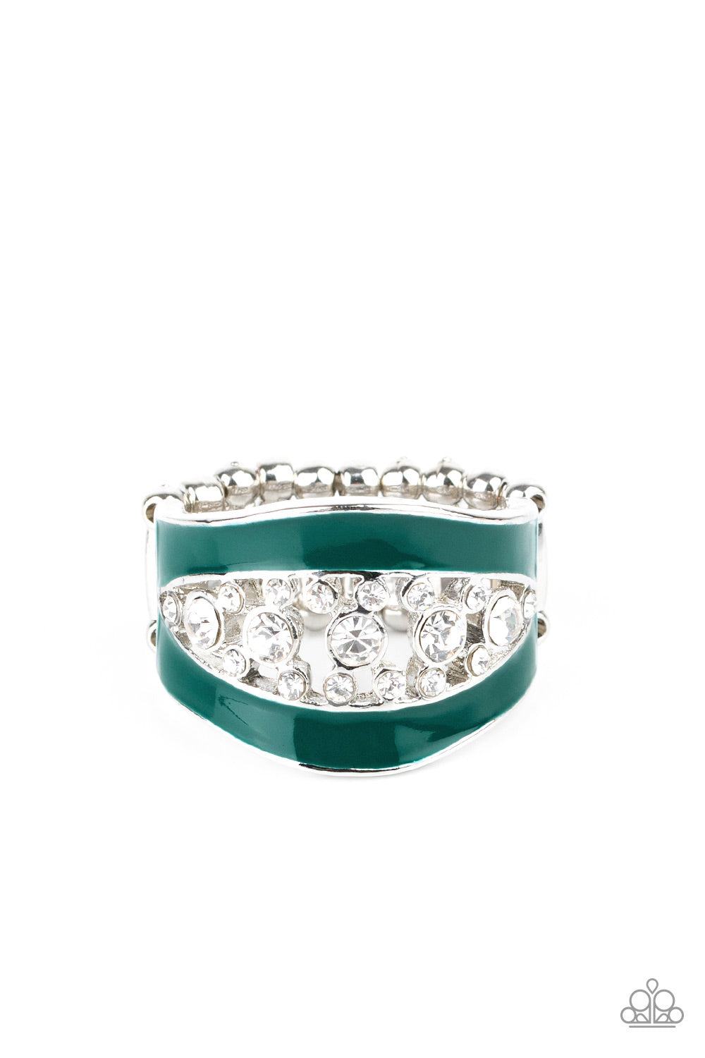 Trending Treasure - Green Ring - Princess Glam Shop