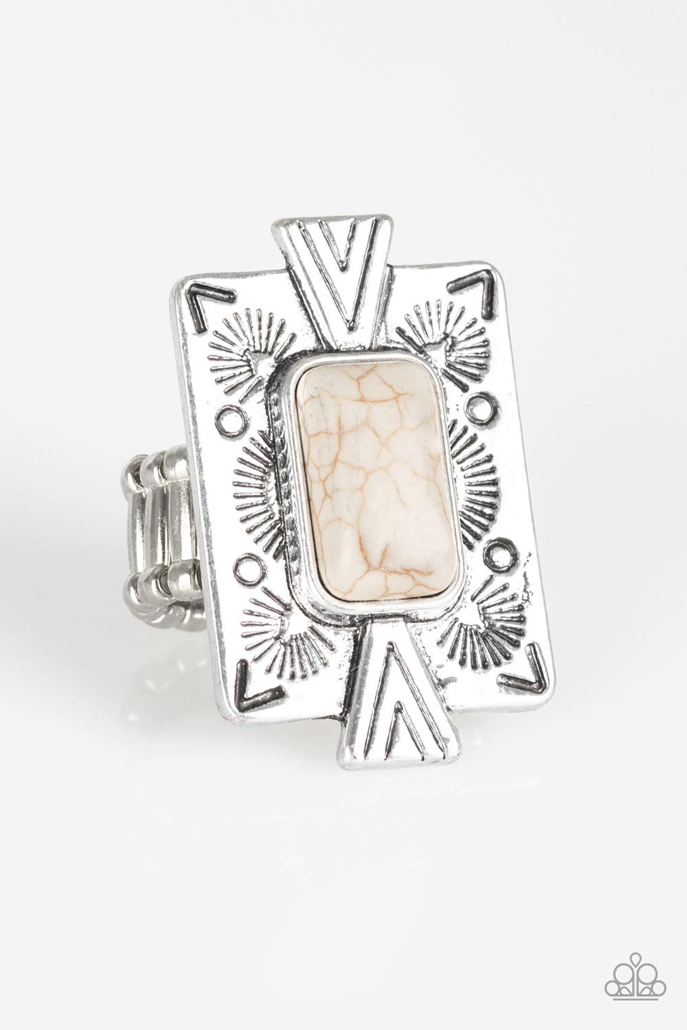 Stone Cold Couture - White Stone Ring - Princess Glam Shop