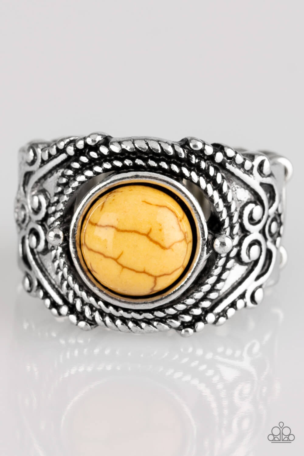 Stand Your Ground - Yellow Ring - Princess Glam Shop