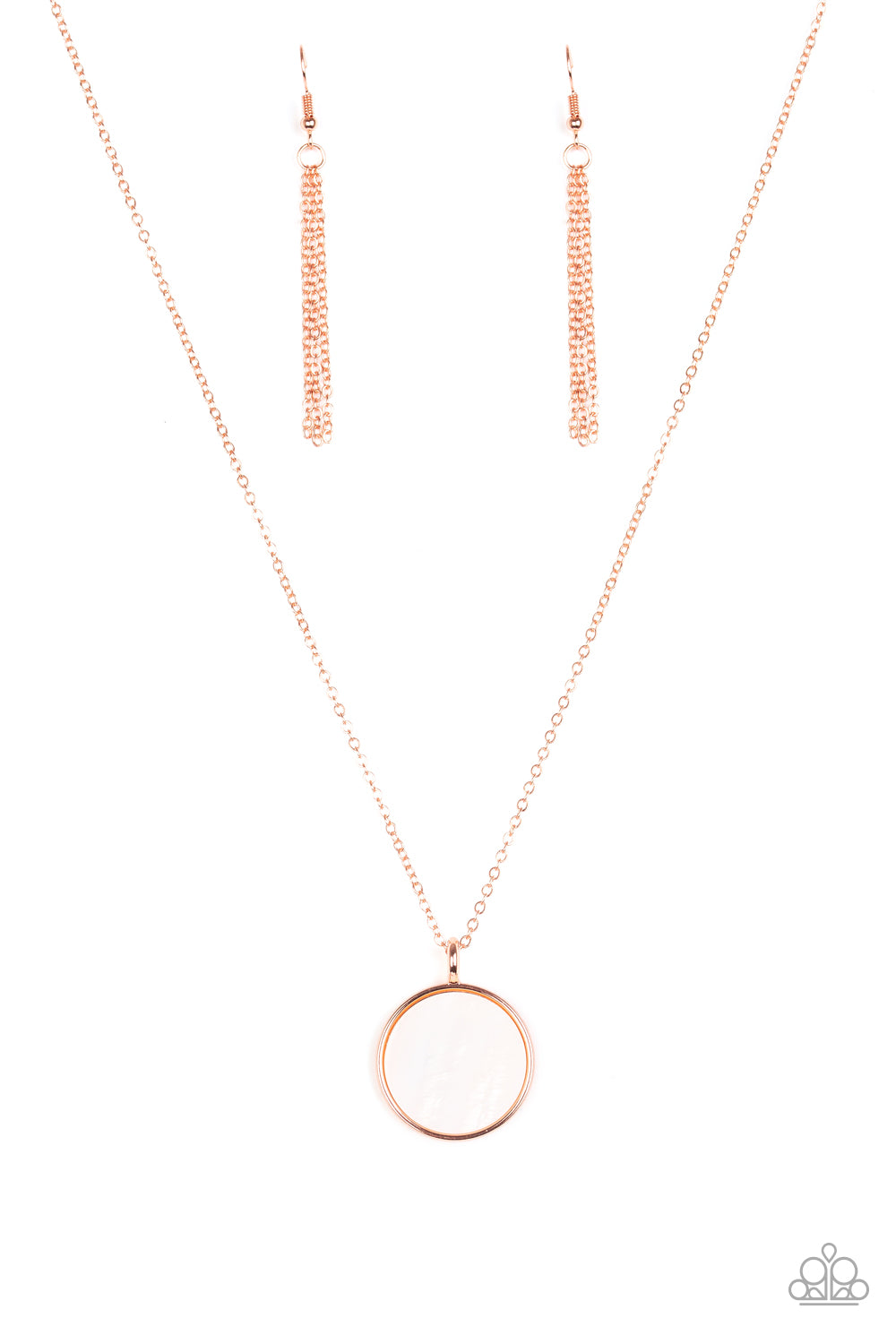 Shimmering Seashores - Copper Necklace Set - Princess Glam Shop