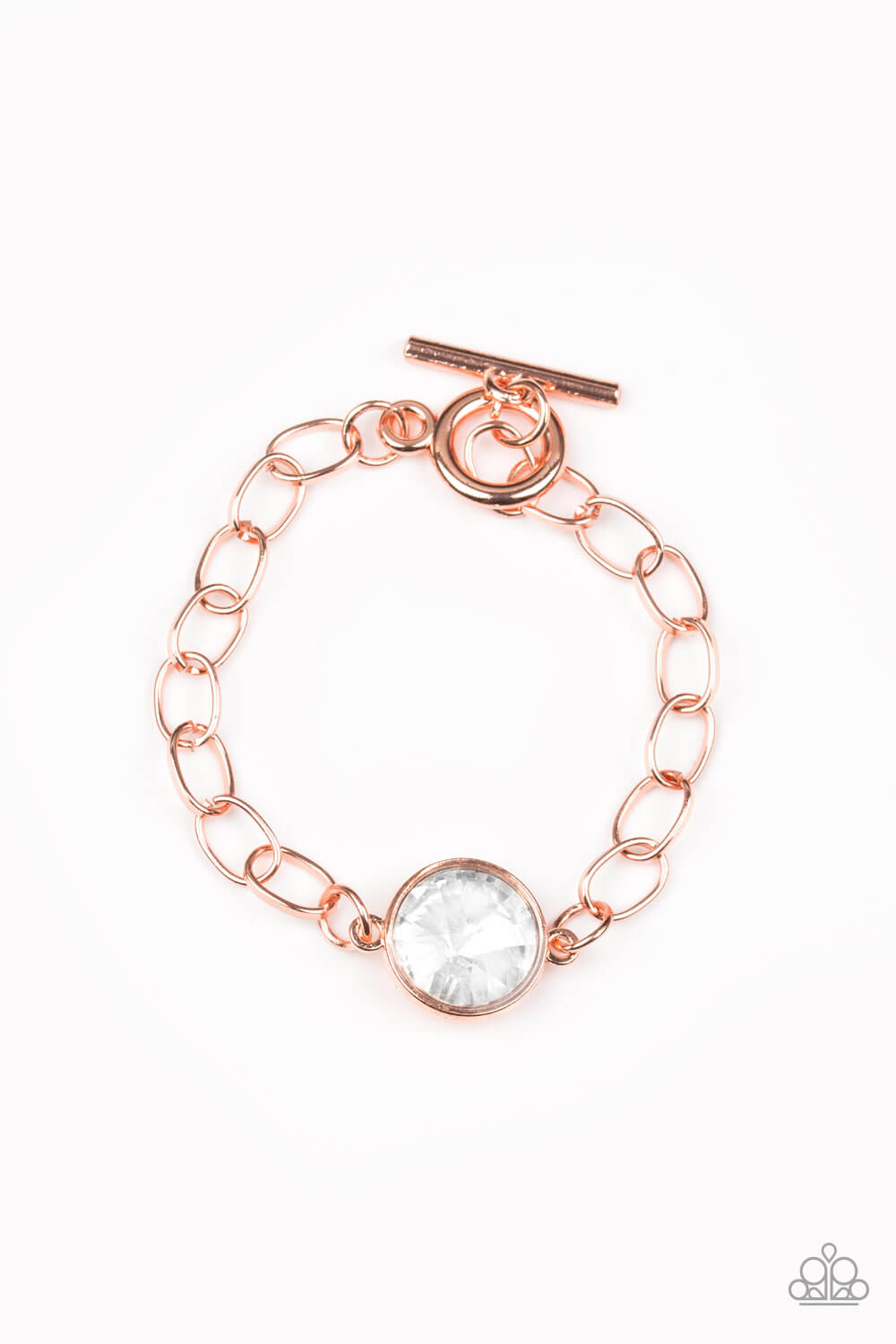 She Sparkles On - Copper & Bling Necklace & Bracelet Combo - Princess Glam Shop