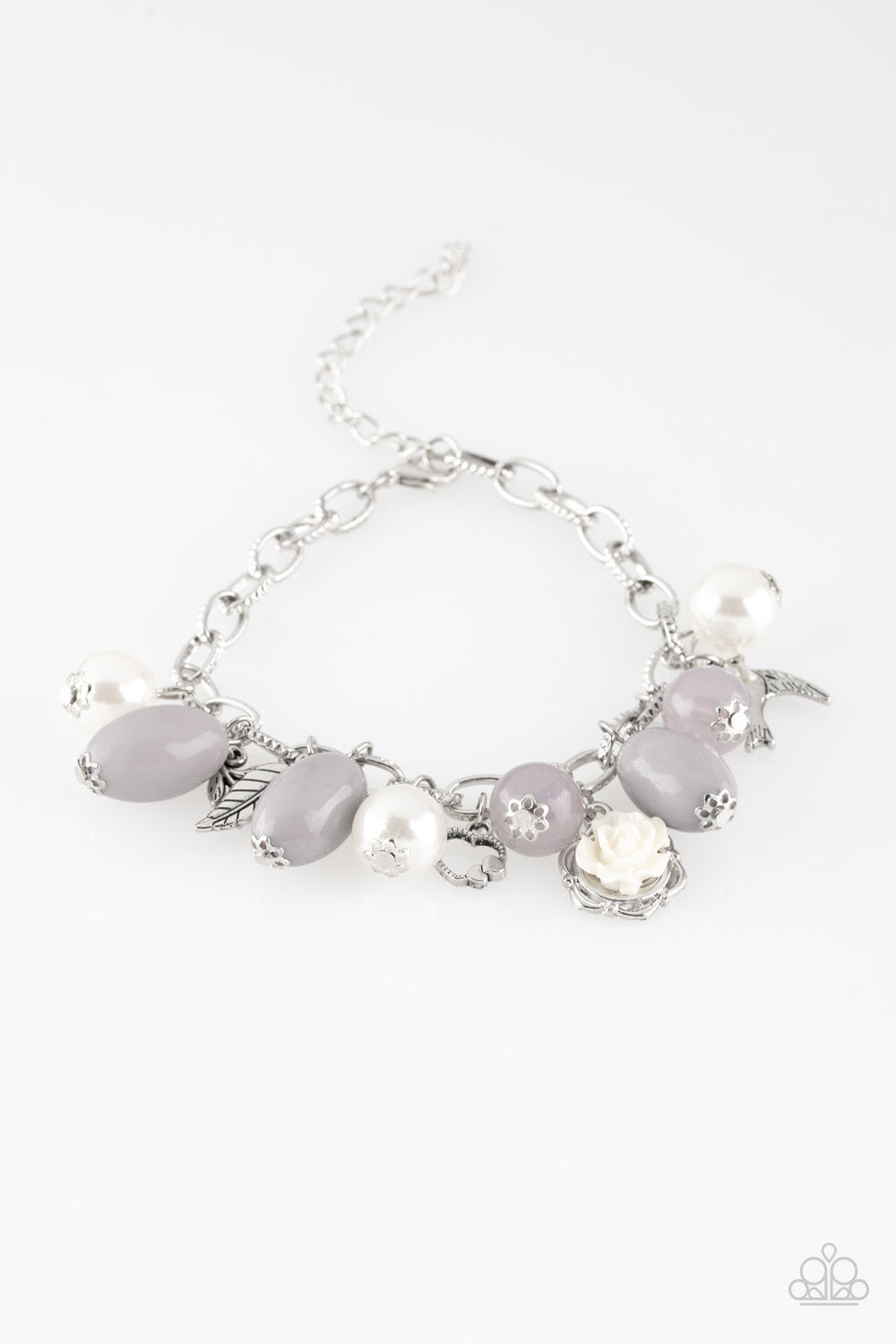 Love Doves - Silver Charm Bracelet - Princess Glam Shop
