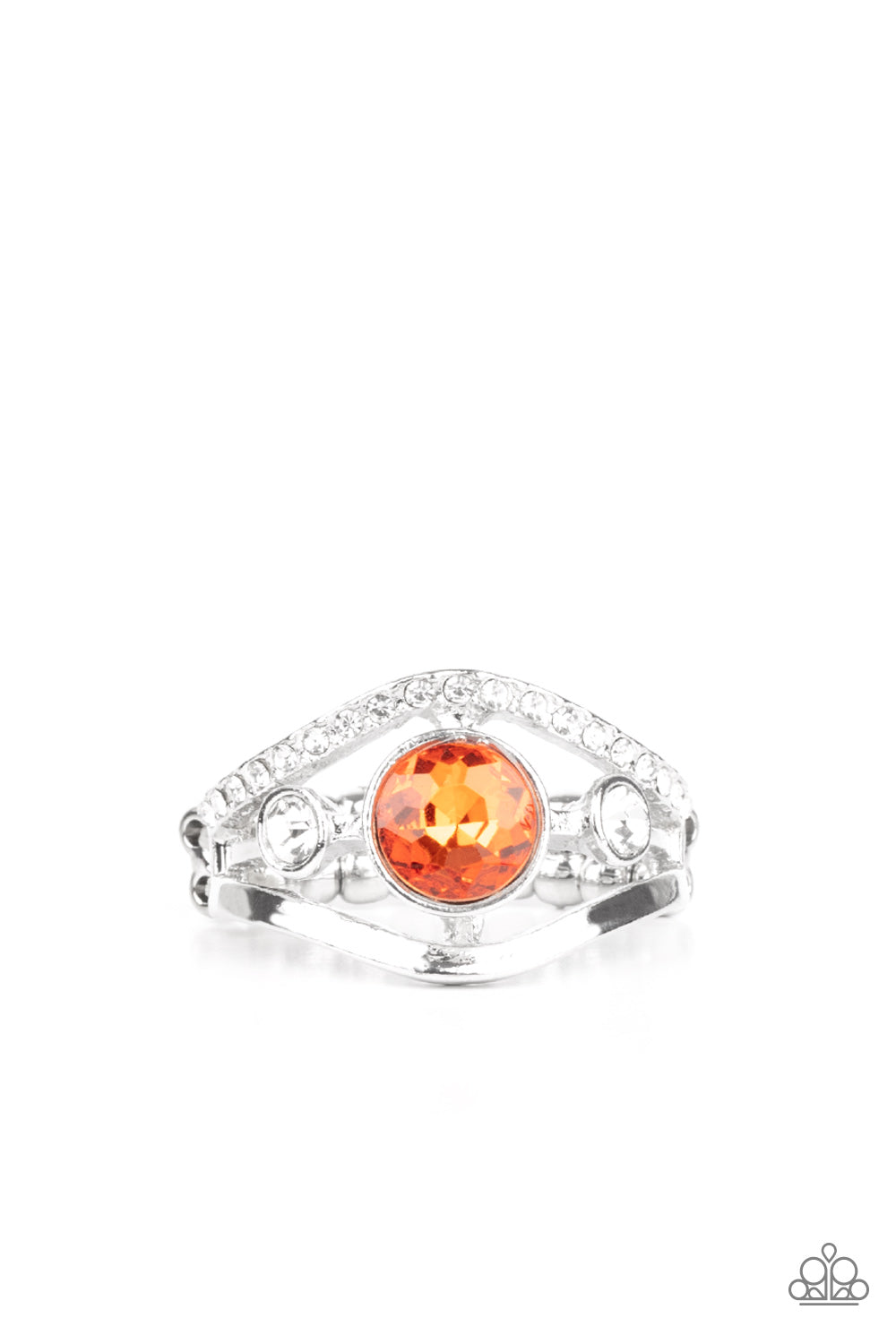 Rich With Richness - Orange Ring - Princess Glam Shop