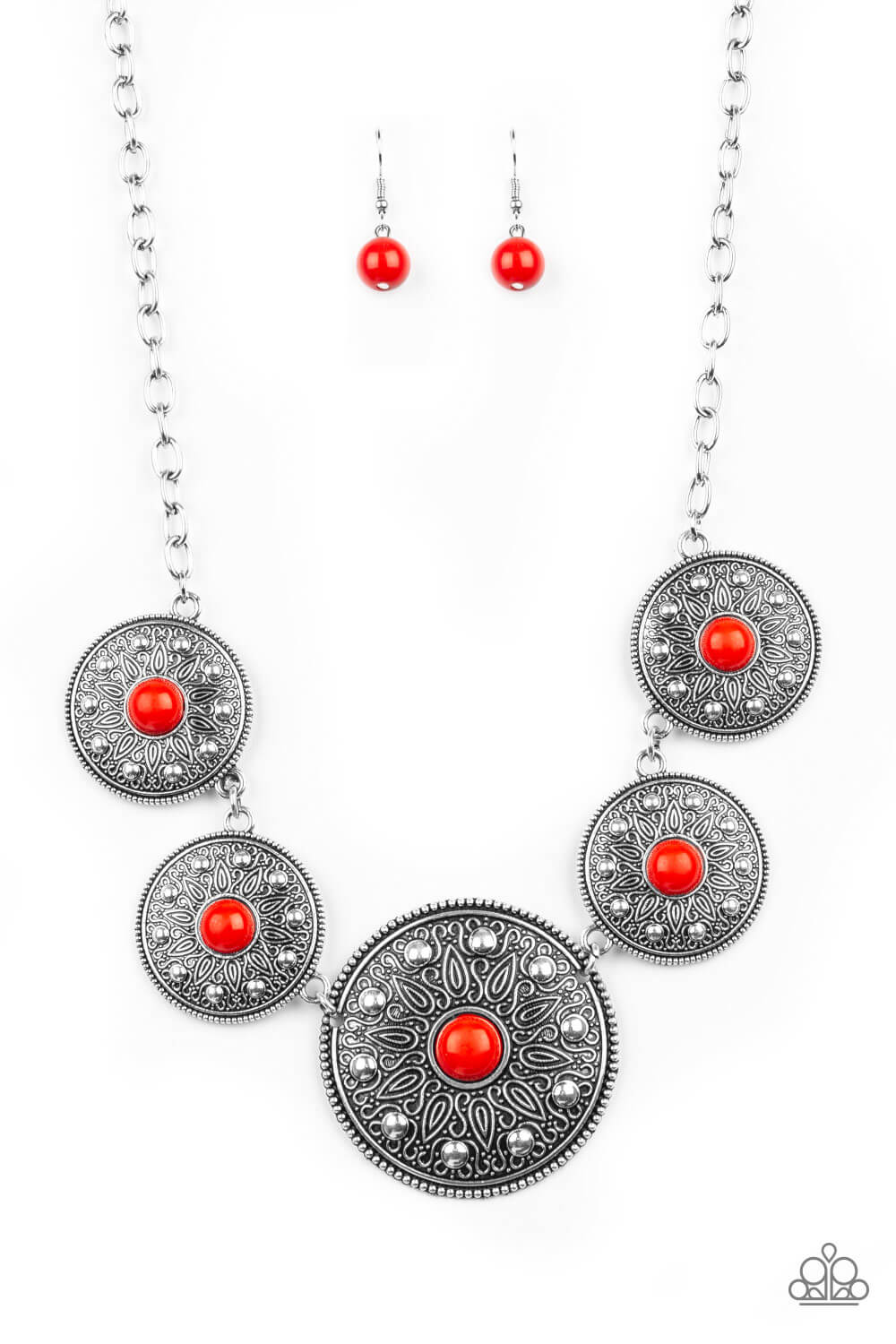 Hey, SOL Sister - Red Necklace Set - Princess Glam Shop