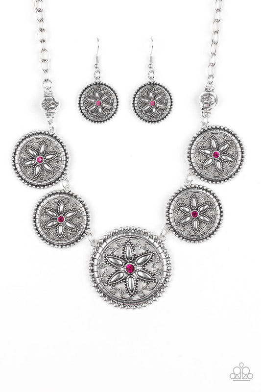 Written In The STAR LILIES - Pink Necklace Set - Princess Glam Shop