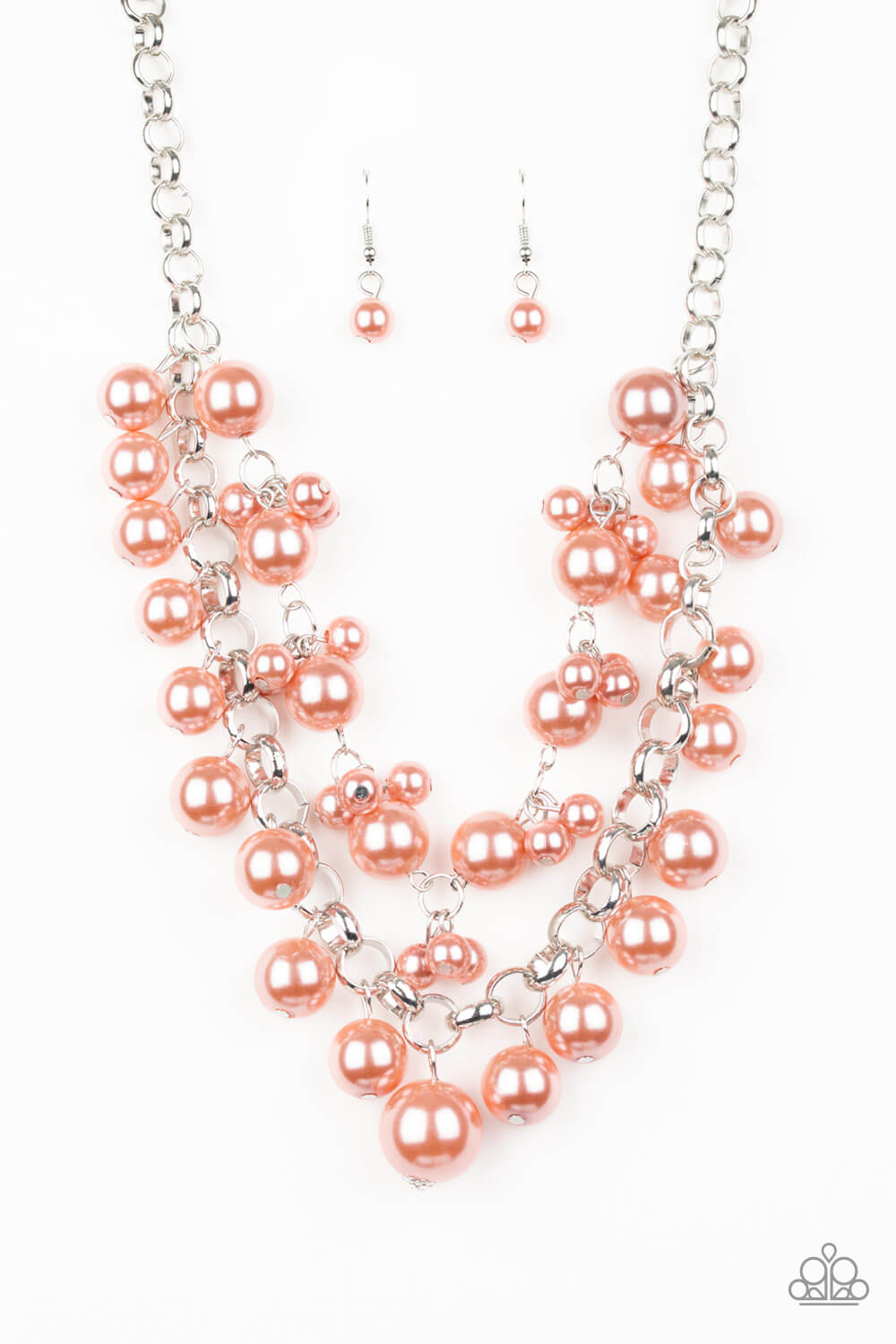 BALLROOM Service - Orange Necklace Set - Princess Glam Shop