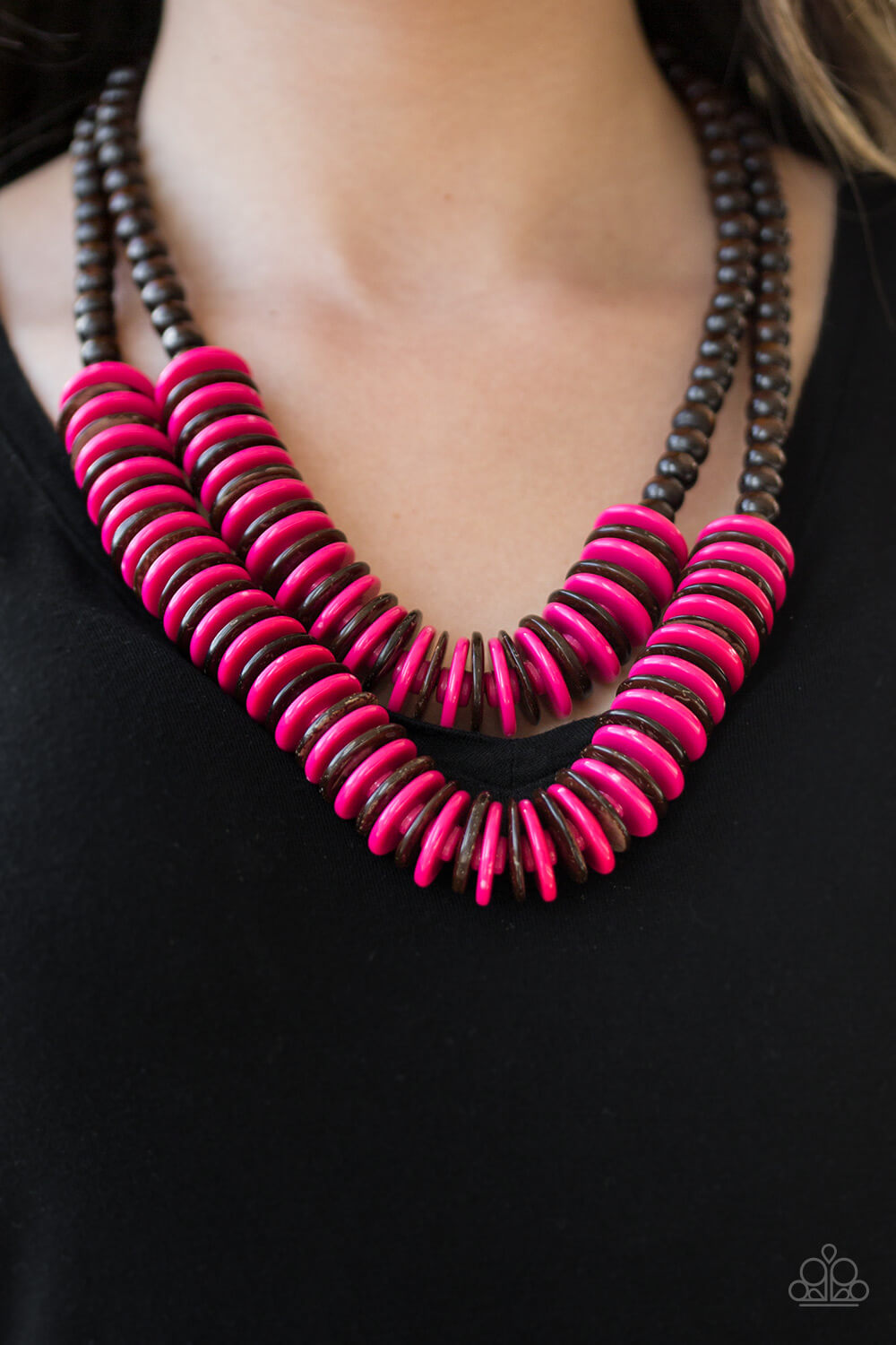 Dominican Disco - Pink Necklace Set - Princess Glam Shop