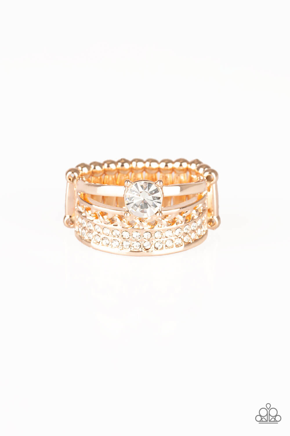 The Overachiever Rose Gold Ring - Princess Glam Shop