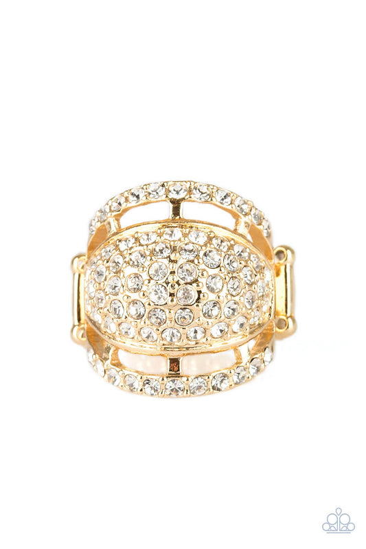 The Seven-FIGURE Itch - Gold Ring - Princess Glam Shop