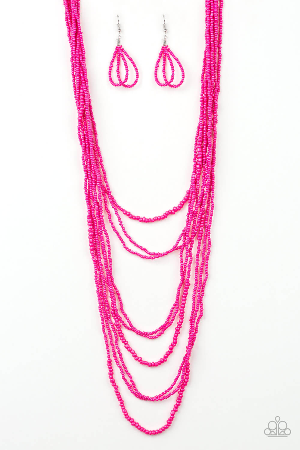 Totally Tonga - Pink Necklace Set - Princess Glam Shop