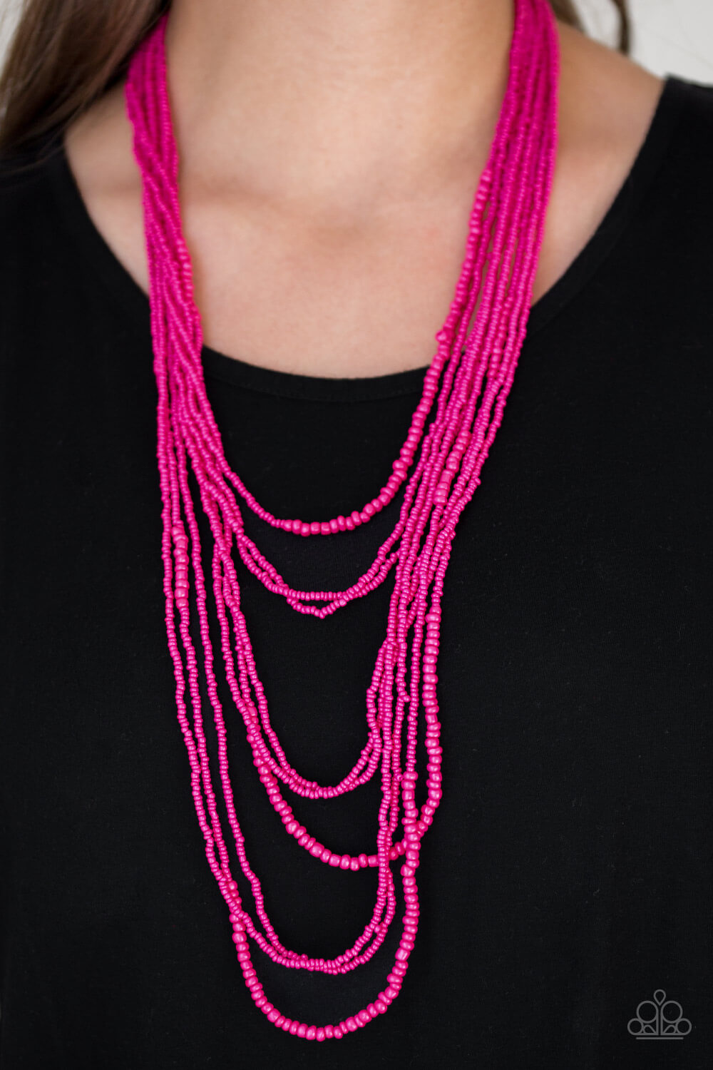 Totally Tonga - Pink Necklace Set - Princess Glam Shop