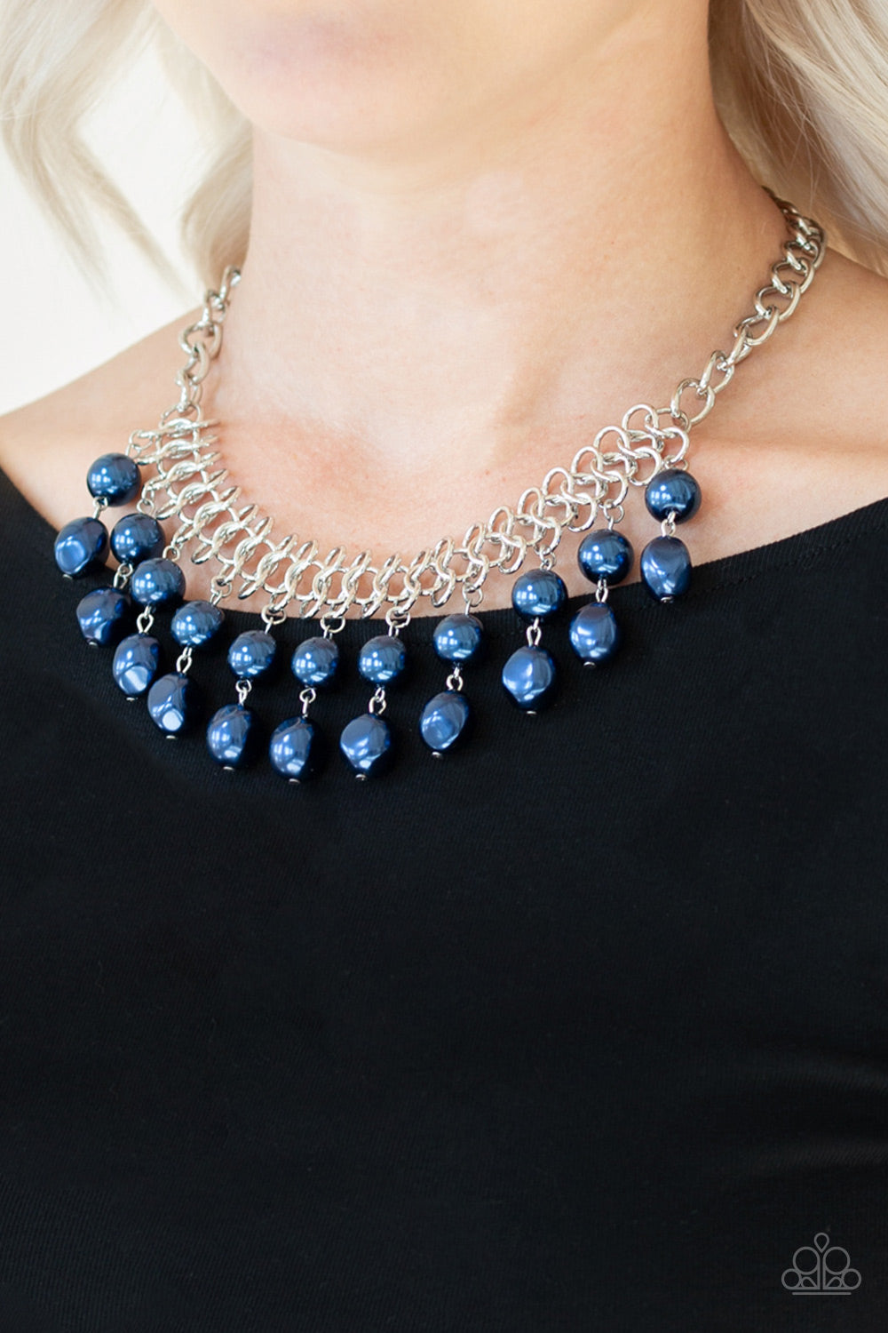 5th Avenue Fleek - Blue Necklace Set - Princess Glam Shop