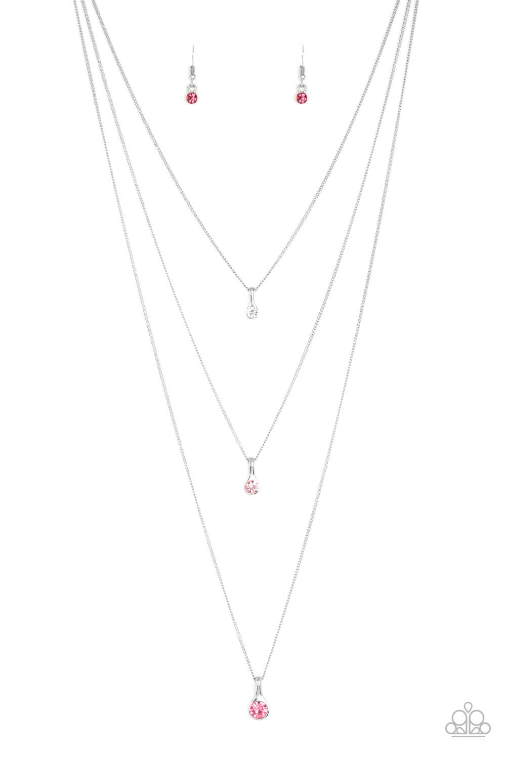 Crystal Chic - Pink Necklace Set - Princess Glam Shop